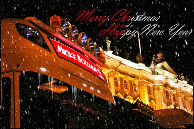 Micke Bollhem and staff wish everyone a Merry Christmas and a Happy New Year