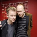 Per Sinding-Larsen och Kristian Luuk, programledare