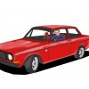 cartoon Volvo 142
