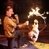Cirkus Wictoria på besök i Njurunda
