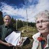 Ett poppulärt skogsområde utanför Matfors riskerar att avverkas