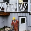 Översvämningar på södermalm i Sundsvall, källare fyldes med lera
