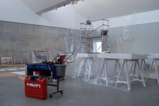 Kalmar Konstmuseum hanging of exhibition. Photo Torun Ekstrand