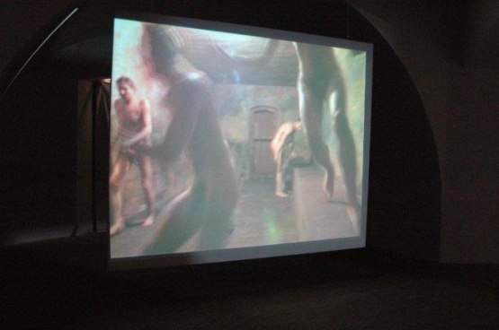 The Game of Tag, Artur Zmijewski. Installation shot at Godnatt. Photo Torun Ekstrand