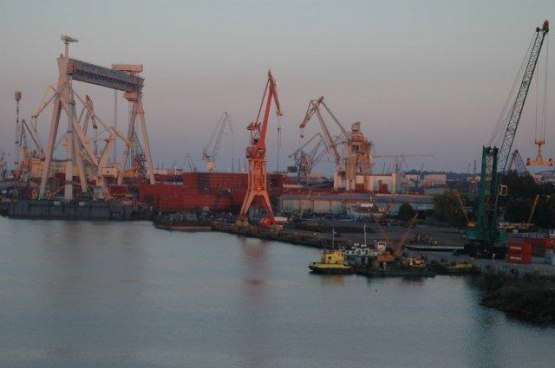 The harbour of Gdynia. Photo Torun Ekstrand