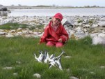 En lyckad dag vid stranden