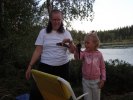 Abborr mete i Orranässjön