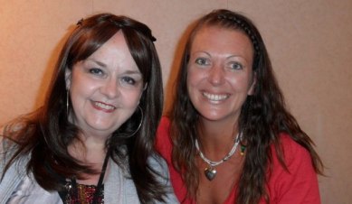 Debbie Hobs and I as guest on the show