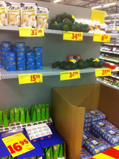 LCHF shelf at Ica