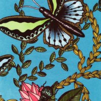 detalj "bugs blue" (sammet)