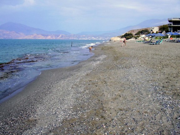Stranden vid Kalamaki