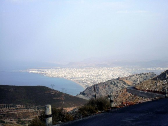 Utsikt mot Heraklion