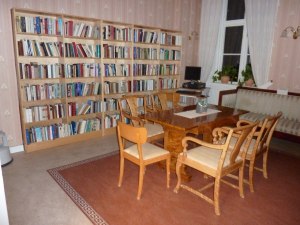Ett av biblioteken