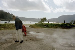 Gunvor kontrollerar gropen efter att cozidon skördats