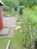 Från trappan till förådet.