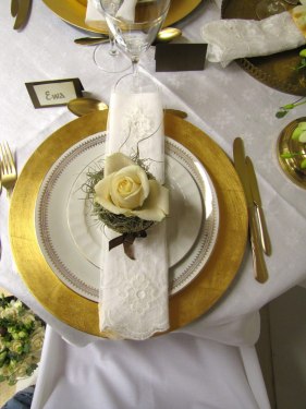 Munkeröds florist servettblomma