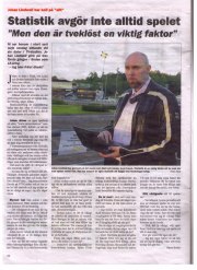 Johan i V75-guiden 45/2010