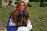 Sigrid med valpar 2000