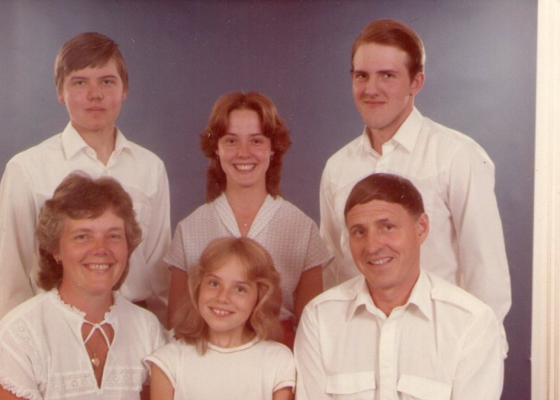 Lars, Annelie, Bengan, Inger, Sigrid och Olle