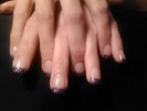 lila glitter