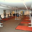 Baltiska Hallens styrkelokal idag där Malmö Idrotts Akademi har lokalen mellan gamla tynglyftarlokalen och lätta gymdelen(se bilden intill från 1970)