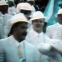 R?ANDE SJÄLEN ÄR STÖRRE ÄN VÄRLDEN 84-28,Bertil Sollevi tågar in till OS 1984