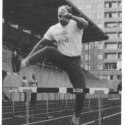 RÖRANDE 1985-32,Mats Lindström deltar i Zebraton Lödderharpas 001