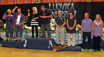 Andreas och Carita/ebba kom 2:a i Ludvikasnurren i +35D!