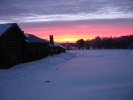 Soloppgång vid Lomviken