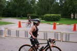 Eva frusen efter kall simning. Foto: Fredrik Swahn