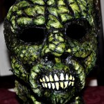 For sale. Lizard inspired Latex mask by Shara