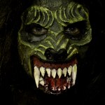 SOLD!Werewolf inspired Latex-mask by Shara. 