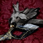 Paper Mache mask by Shara