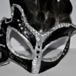 Paper Mache mask by Shara
