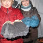 Anna & Shara at Raubtier music video