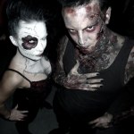 Halloween 2011, Petra & Fredrik