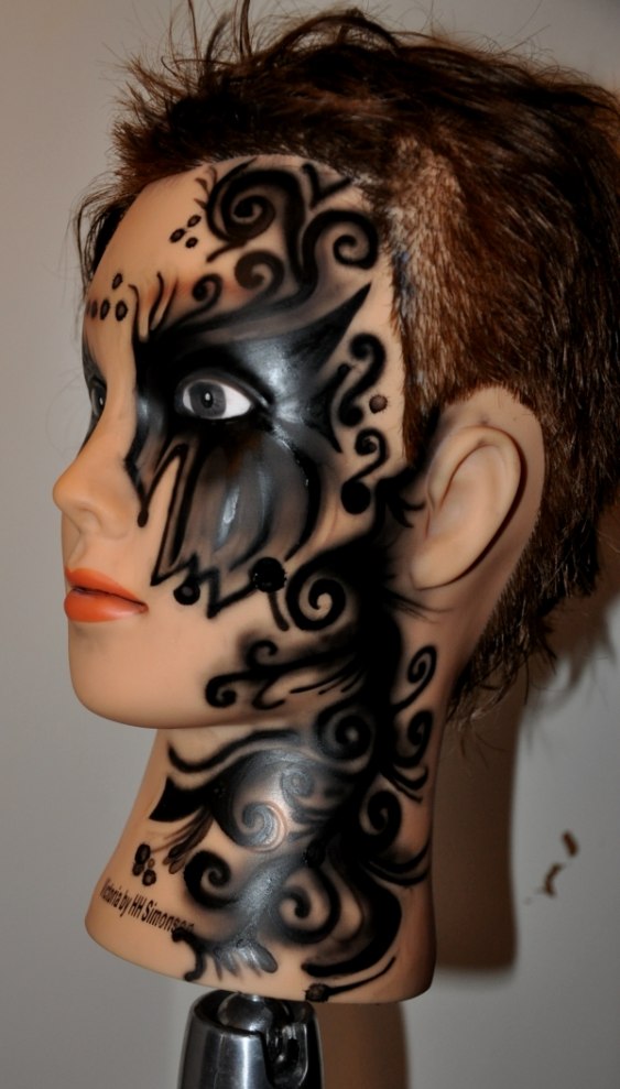 ... airbrush... 