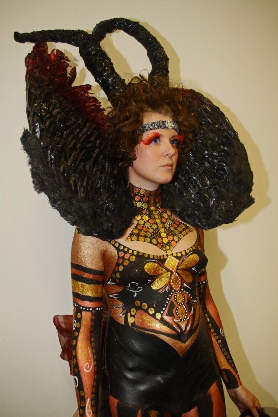 Bodymakeup, accessories and Idea : Shara. Photo: Staffan Thomée