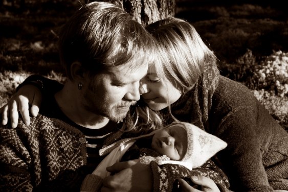 Family photoshoot today. Photo by Shara. 