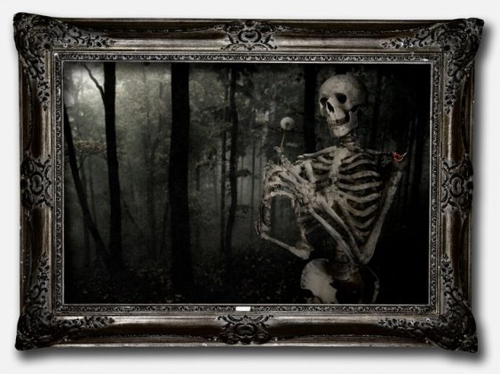 Gareth J Swift  :Skeleton Wish. Photo Manip.