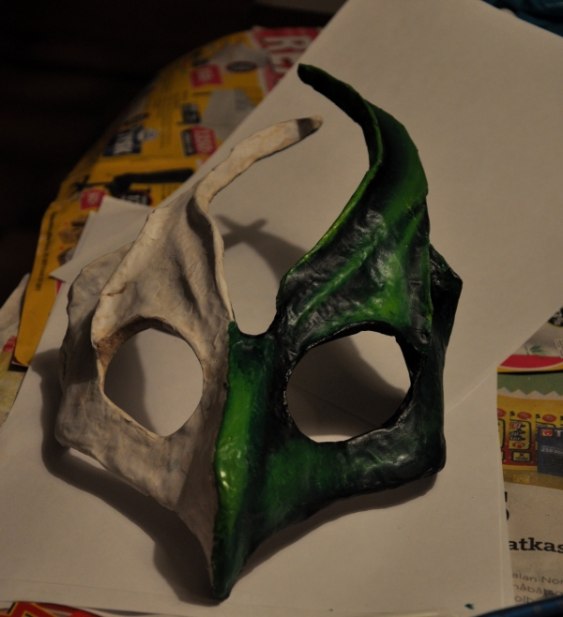 Mask in the making...