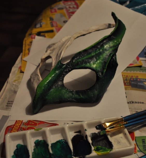 Mask in the making...