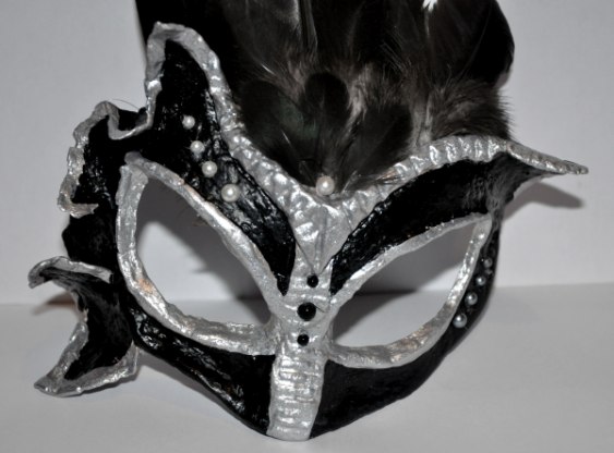 Paper mache mask by Shara