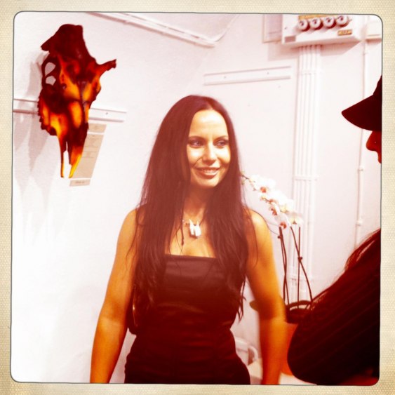 Me at the opening night...