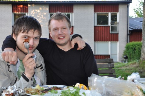 Två världsresenärer