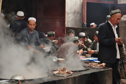 Djurmarknaden i Kashgar, Västra Kina