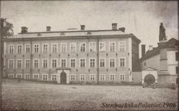  Det Stenbockska palatset på Riddarholmen i Stockholm där Greve Wrede Sparres loge  hade sina sammankomster mellan 1735 och 1752.