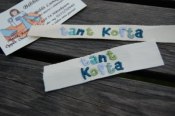 Brodera eget namnband