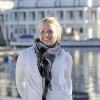 Ida Berlow besöker marknadsföreningen för första gången