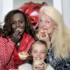 Victoria Frankenius och Ingrid och Melinda